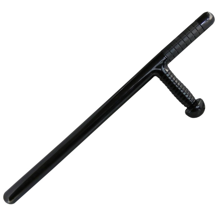 BlackField Tonfa schwarz, Abdrängstock aus Nylon Fiber Länge 60 cm